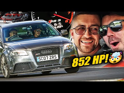 INSANE POWER! ?852 Horsepower AUDI RS3? // Nürburgring