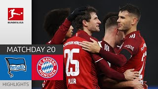 Hertha Berlin — FC Bayern München 1-4 | Highlights | Matchday 20 – Bundesliga 2021/22