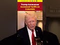 #watch | Trump Announces Higher Tariffs on Colombian Imports #trumpnews #trumptariffs #shorts