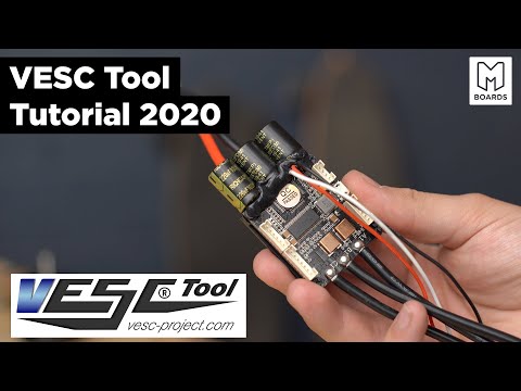 Vesc Tool 2020 Tutorial - How to Program Vesc for DIY Electric Skateboards