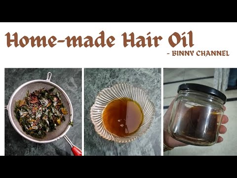 DIY Home -Made Hair Oil |Natural Remedy for Strong &Shiny Hair