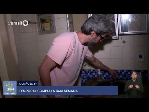 Temporal em São Paulo completa uma semana e ainda há imóveis sem energia