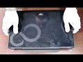 How to disassemble and clean laptop Fujitsu Amilo Pi 3560