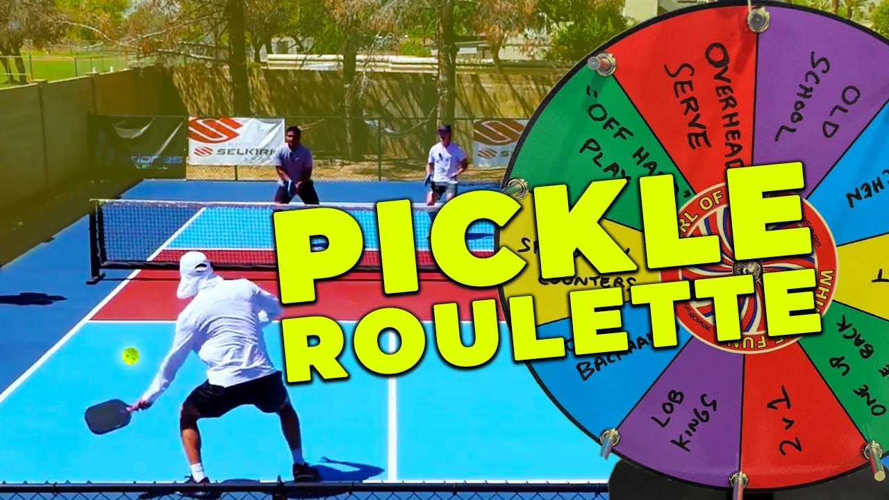 Pickleball Pros Compete in an Unorthodox Format!