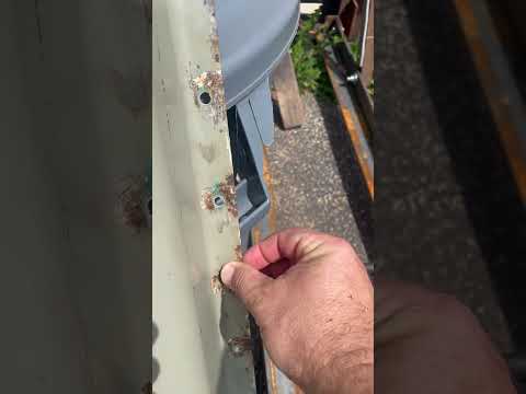 Tesla Battery Repair: Rusted Bump Cover