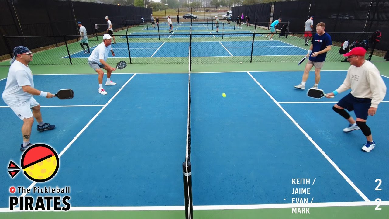 What 4.5+ Pickleball with Top Senior Pro Looks Like