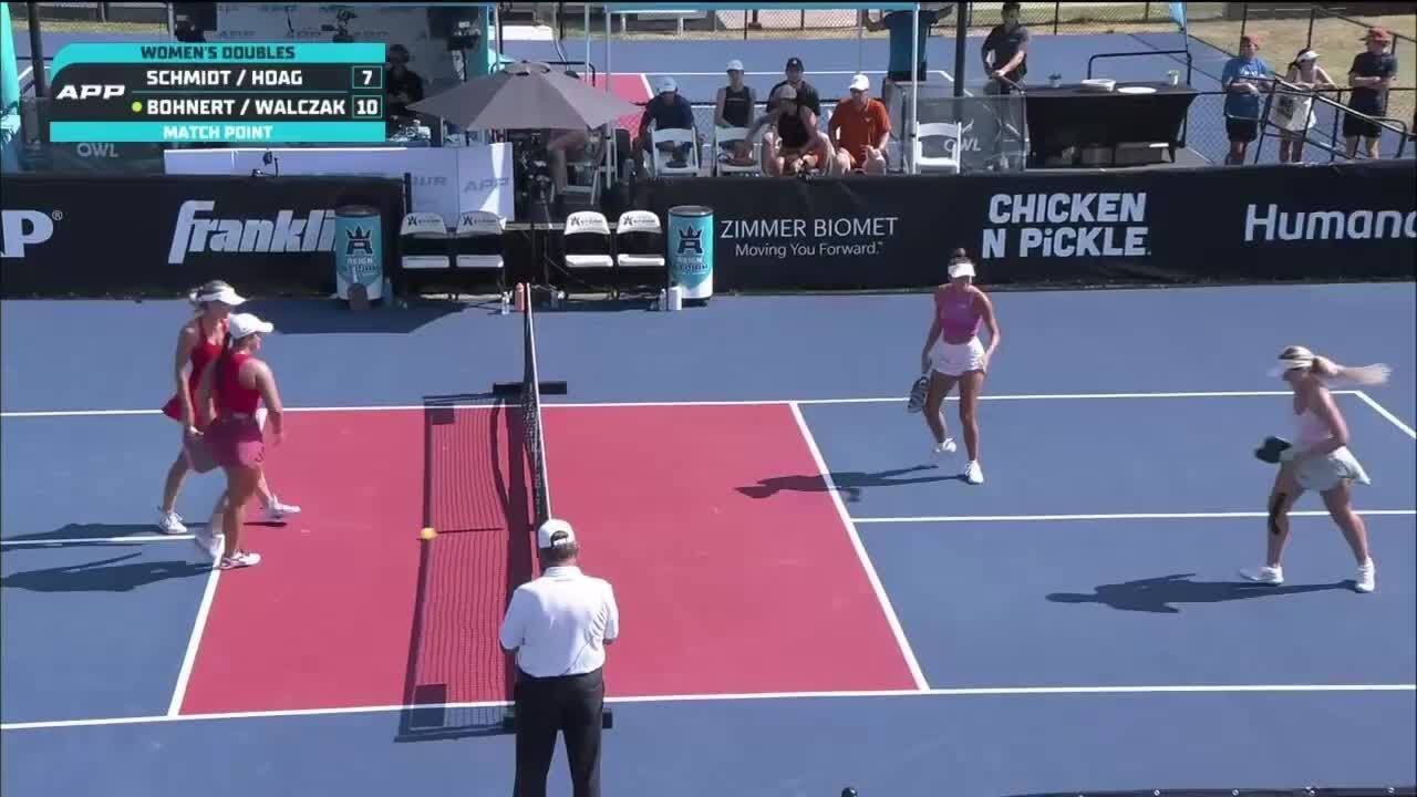 Walczak/Bohnert vs Schmidt/Hoag | Match Point | APP Dallas Open