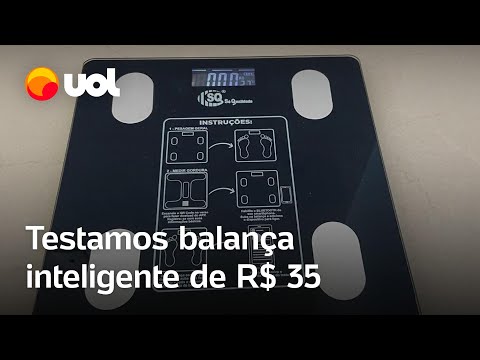 Testamos balança inteligente que calcula IMC e meta de emagrecimento