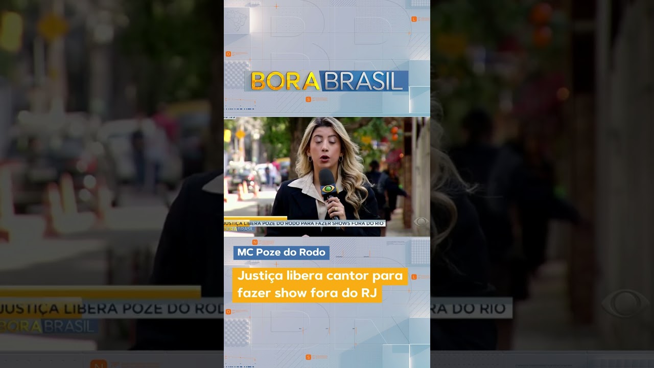 A justiça do Rio de Janeiro autorizou que o MC Poze do Rodo faça shows fora do Rio de Janeiro