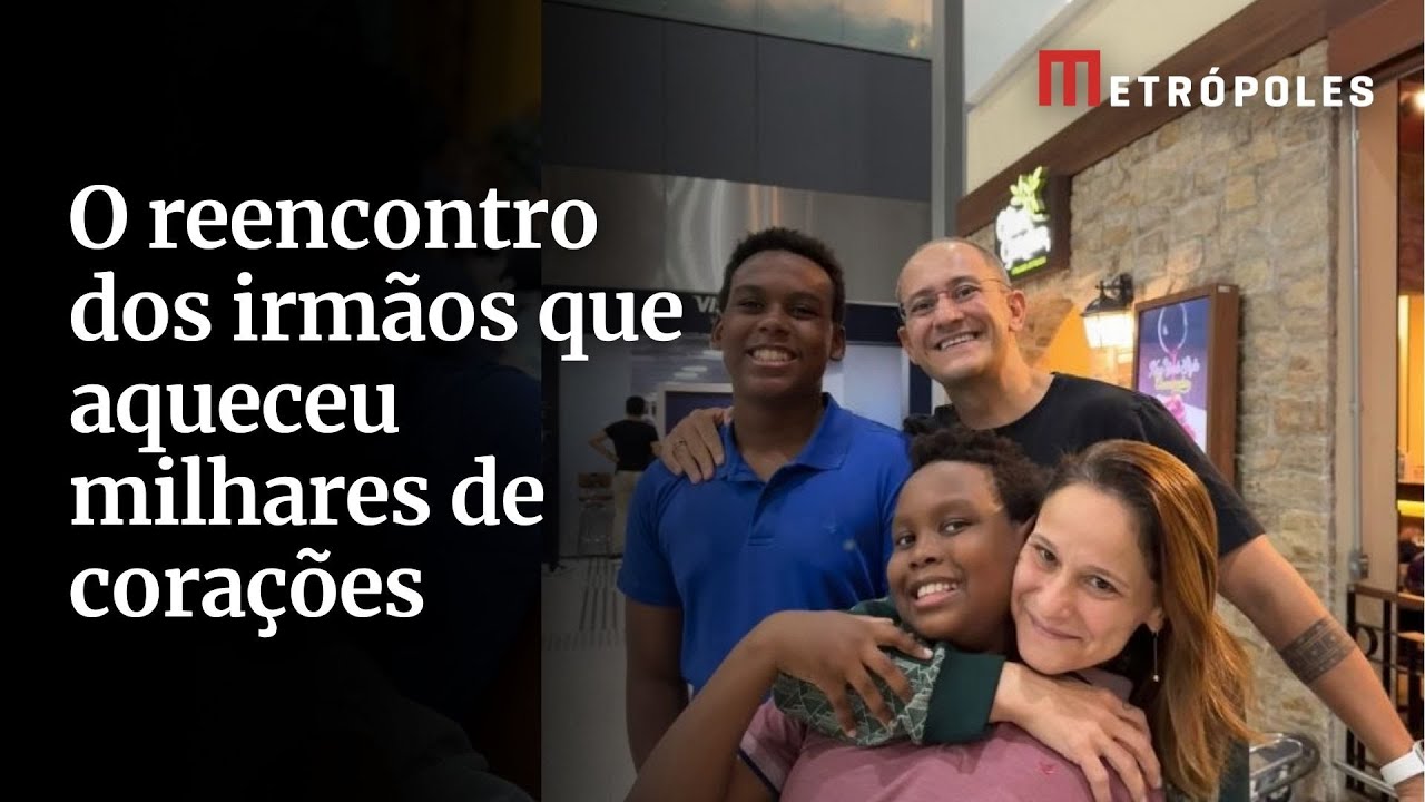 O reencontro dos irmãos que aqueceu milhares de corações
