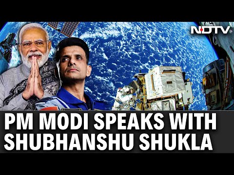 Shubhanshu Shukla's Interaction With PM Modi LIVE