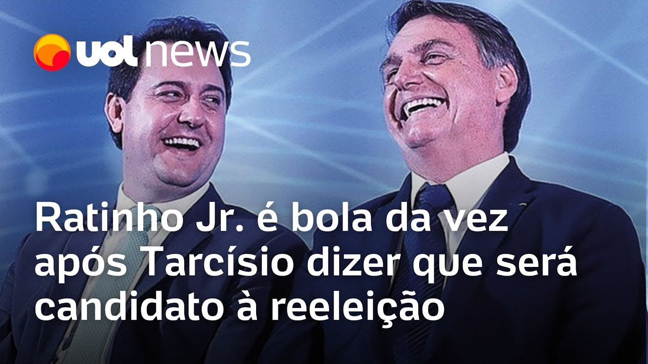 Ratinho Jr é bola da vez após Tarcísio dizer que será candidato à reeleição de SP