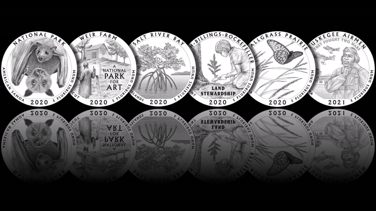 Выпуск новых монет. Монета America the beautiful Quarters 2021. Американские монеты 2020 Monticello. Американские монеты парки выпущенные 2020 года. Монеты 2020 года выпуска.