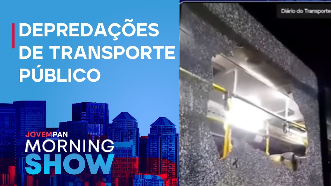 ATAQUES a ÔNIBUS se ESPALHAM em SP Polícia INVESTIGA suposto desafio online ENTENDA
