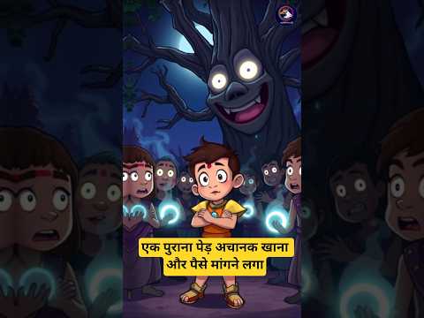एक पुराना पेड़ अचानक खाना और पैसे मांगने लगा #viralvideo #aahatbhoot #shortsviral #chhotabheem #bhoot