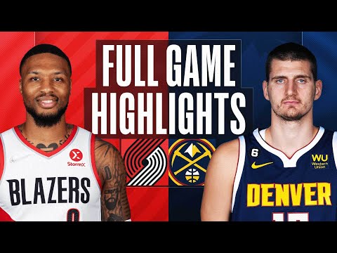 TRAIL BLAZERS at NUGGETS | FULL GAME HIGHLIGHTS | January 17, 2023