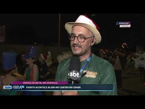 Desfile de Natal em Joinville | Cotidiano | Tá Na Hora SC