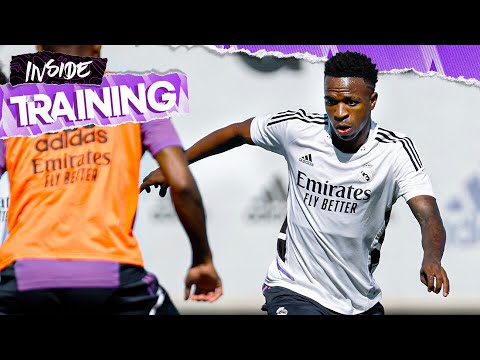 Vini Jr., Courtois & Camavinga return to Real Madrid training!