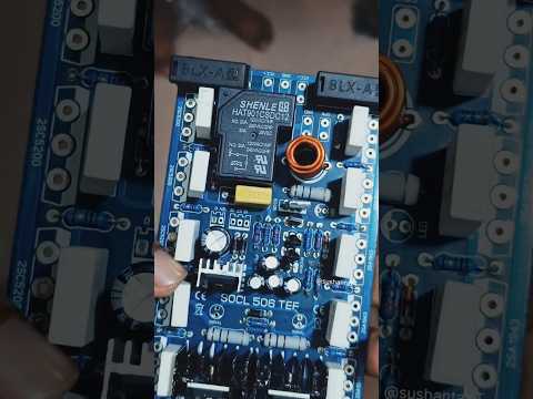 High Quality 16 transistor Amplifier Board #shorts #short #transistor #foryou #amplifier #ytshorts