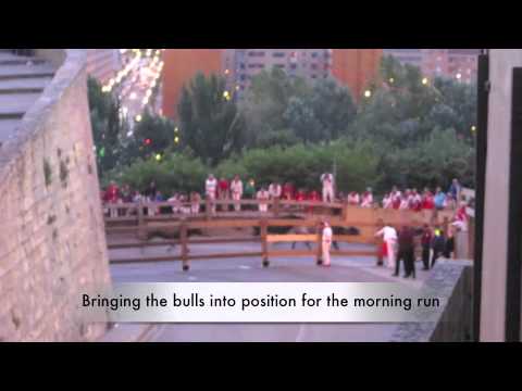 Surviving Running Of The Bulls 2012 - Spains Infamous San Fermin Festival in Pamplona