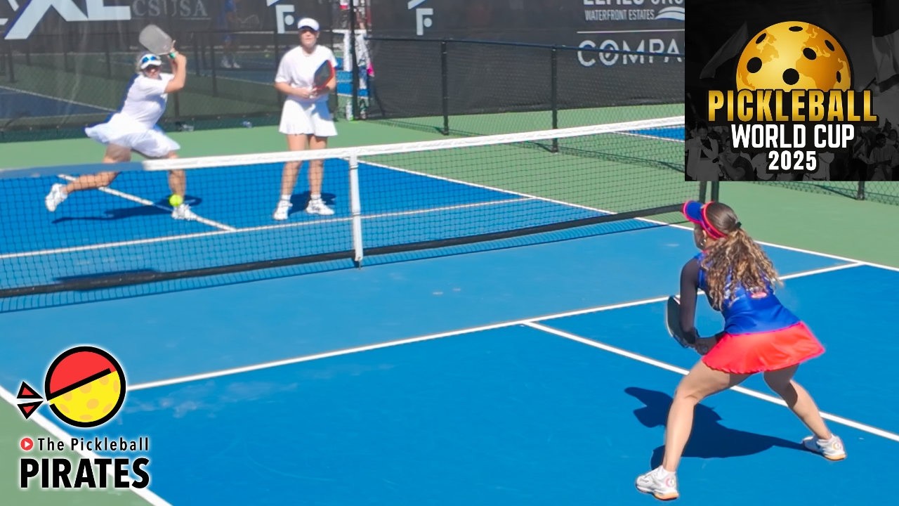 Pickleball World Cup: Dominican Republic vs Russia Pool Match