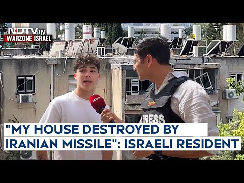 Iran Attack Israel | "My House Destroyed By Iranian Missile": NDTV Ground Report From Tel Aviv