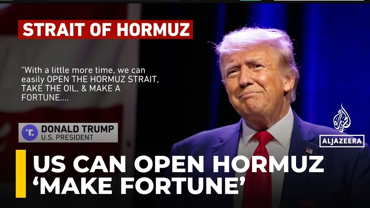 Trump says US can “take the oil” as Hormuz crisis deepens