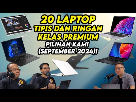 20 Laptop Tipis dan Ringan Kelas PREMIUM Pilihan Kami (September 2024)