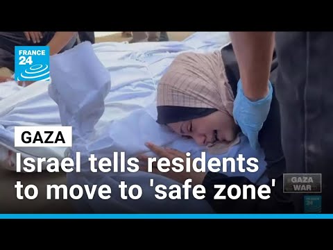 Israel tells famine-stricken Gaza City residents to leave ahead of offensive • FRANCE 24 English