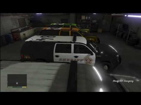 GTA 5: FIB Garage Full of The Best Heist Police Raid Vehicle On (GTA V)