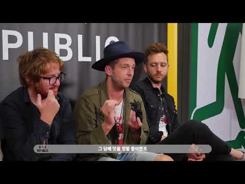 OneRepublic - interview in Korea