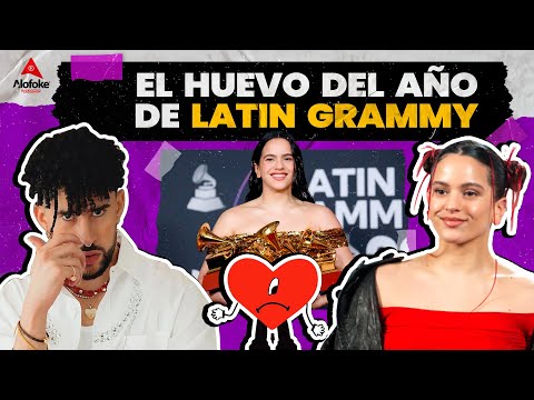 EL HUEVO DE "MOTOMAMI" DE GANARLE A "UN VERANO SIN TI" COMO ALBUM DEL AÑO EN EL LATIN GRAMMY