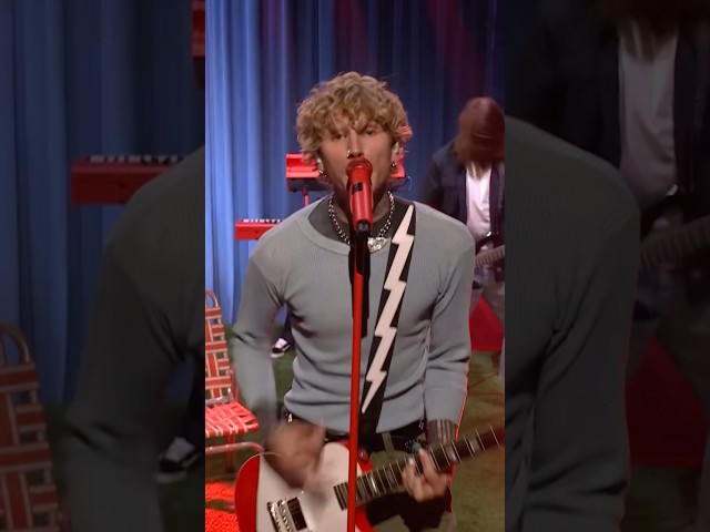 #mgk performs "outlaw overture"! #FallonTonight