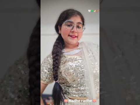 Radha Rani🤍🤌🏻🪈🦚#youtubeshorts #me #like #viralshort #ytshorts #trending #shorts #cute #enjoy #share