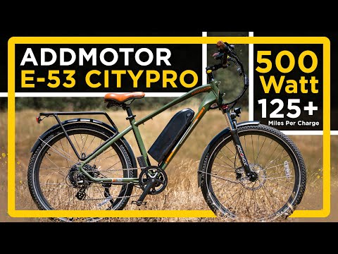 AddMotoR E-53 review: ,499 POWERFUL, 125-MILE RANGE Commuter Electric Bike