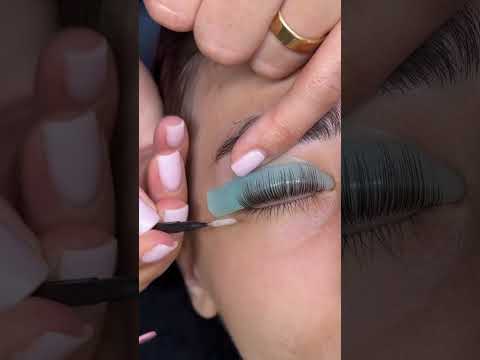 Lifting de pestañas sin pegamento � Técnica coreana #pestañas #lashes #eyebrows