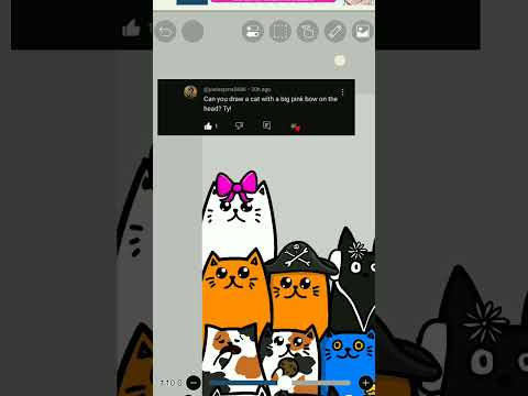 Who's Next? #shorts #cat #drawing #art #cute #digitalart #paint #ibispaintx #cutecats