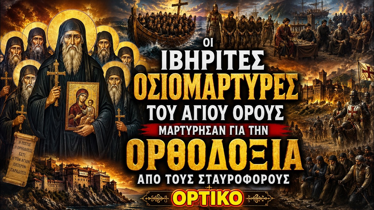 Ιβηρίτες Μοναχοί Οι Οσιομάρτυρες