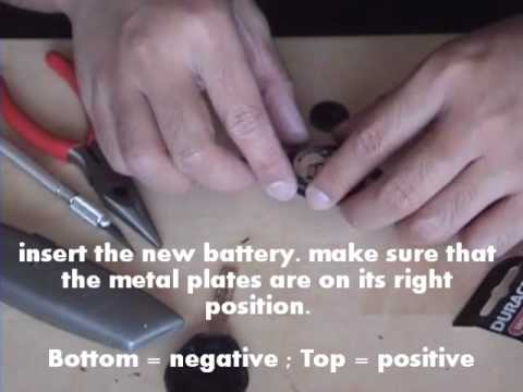 2001 Bmw 325i key battery replacement #5