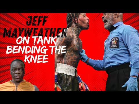 Jeff Mayweather on whether Tank Davis taking a knee should have counted as a knockdown