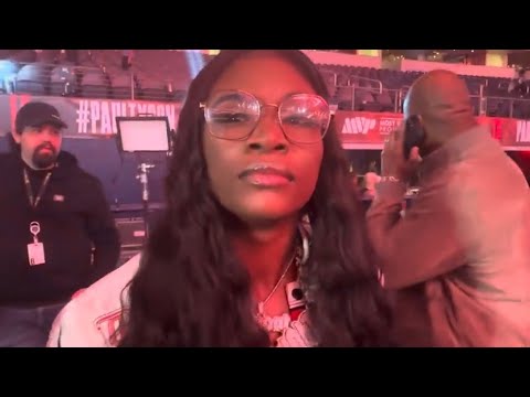 Claressa Shields REACTS to Jake Paul BEATING Mike Tyson and says Amanda Serrano LOST to Katie Taylor