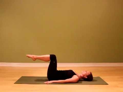 Pilates workout #1 - Abdominals - YouTube