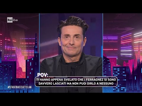 "POV" con Pintus e Katia Follesa - Stasera c'è Cattelan su Rai2 del 27/02/2024