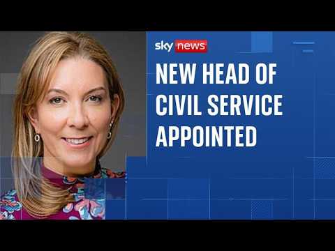 Dame Antonia Romeo appointed as UK's top civil servant