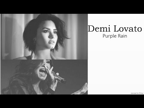Demi Lovato - Purple Rain (Lyrics)