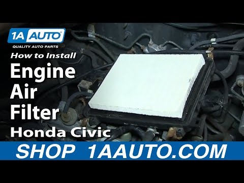 HONDA Civic 6 - Engine Air Filter Replacement