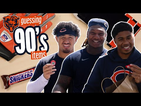 Rookies guess items from the 90's | Chicago Bears video clip