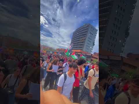 Voices from the Streets: Italy Stands with Gaza! #stopgenocideingaza