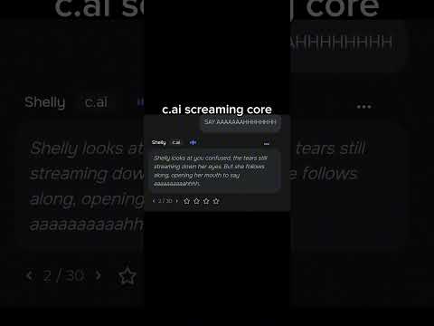 c.ai screaming core. #dandysworld #trending #characterai #funny