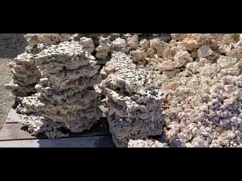 video ARK Flat Bottom Cut Shelf Rock- Lightweight-PICK WEIGHT AND SIZE